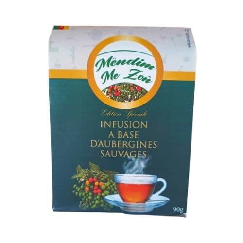 Mëndim Me Zon : 25 Sachets d'Infusion à Base d'Aubergines Sauvages 90g